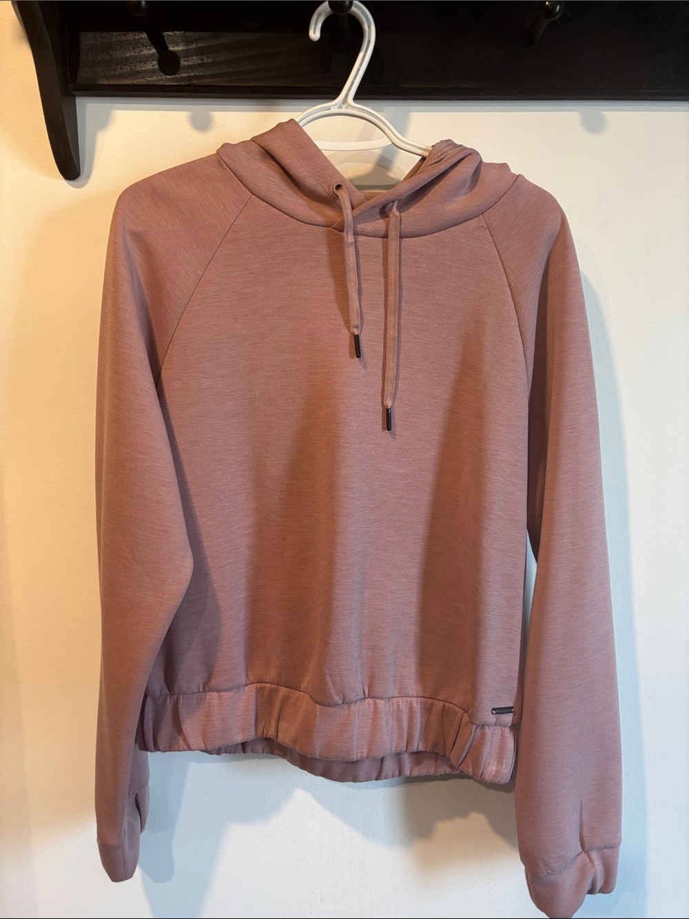 Mondetta Dusty Rose Hooded Pullover